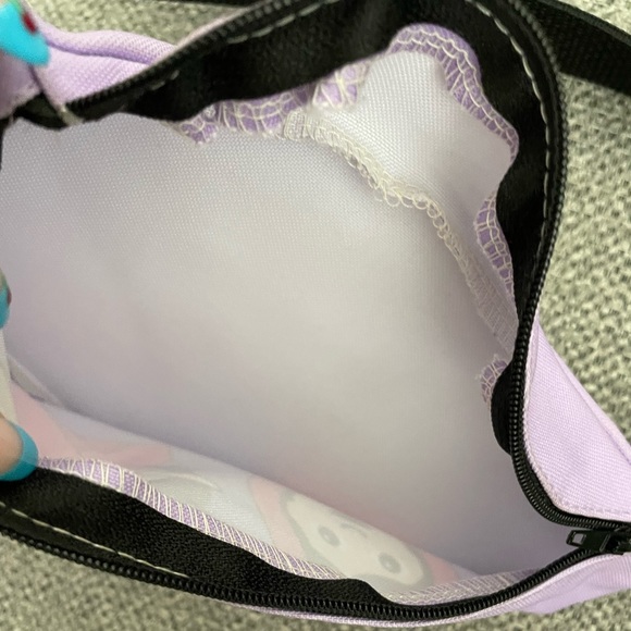 Chi Omega (🙅🏽‍♀️🙆🏽‍♀️) Emoji Lilac Waist Pack - Picture 3 of 5